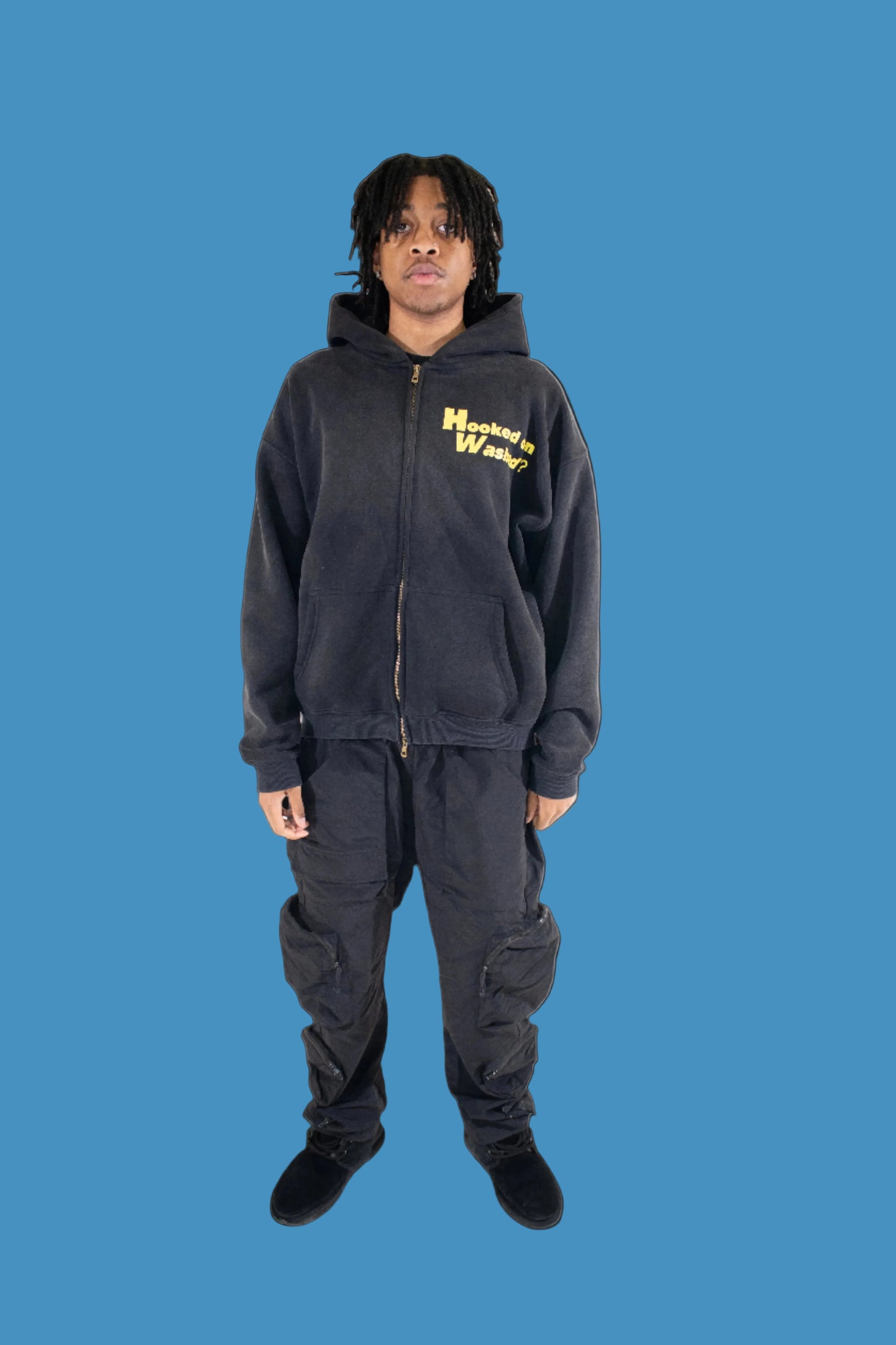 HOOKEDONWASHED - ZIP UP