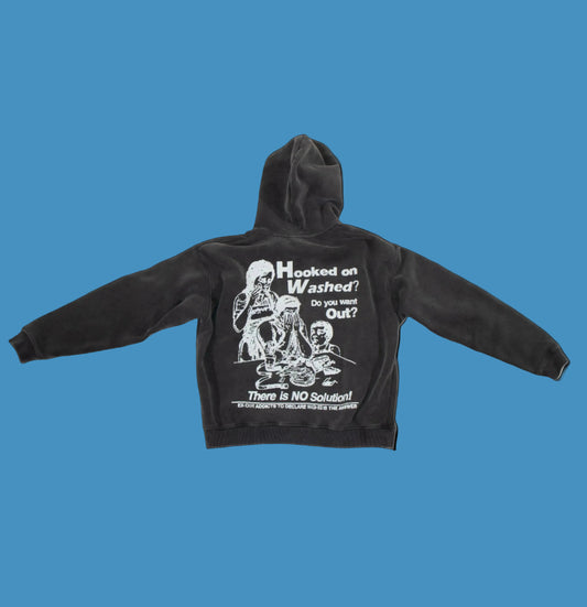 HOOKEDONWASHED - ZIP UP
