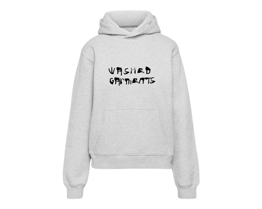 GREY HAND HOODIE