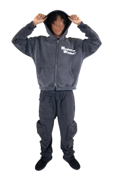 HOOKEDONWASHED - ZIP UP