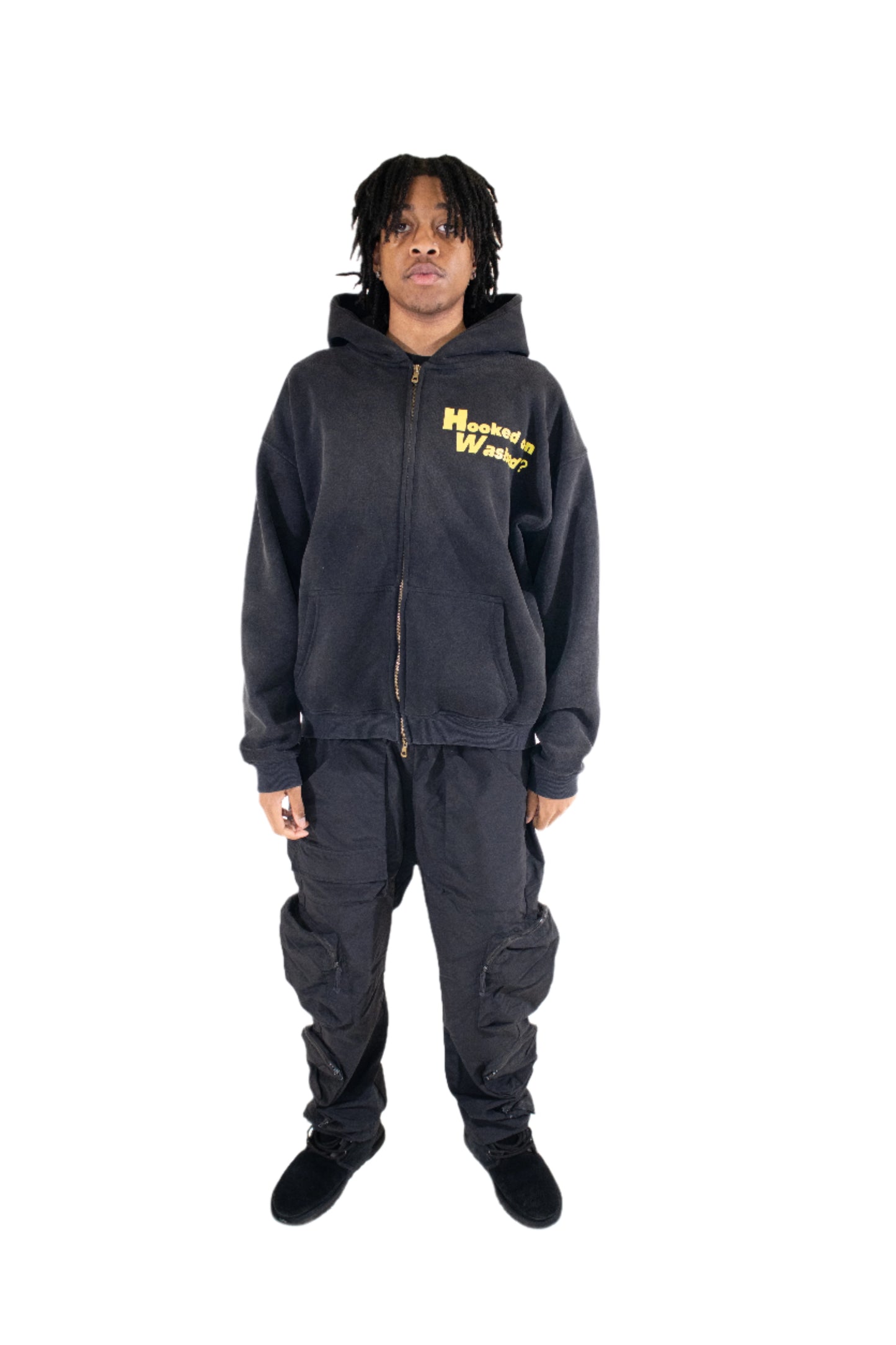 HOOKEDONWASHED - ZIP UP