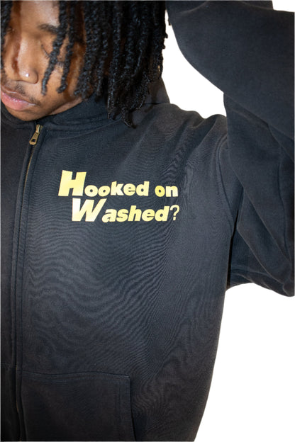 HOOKEDONWASHED - ZIP UP