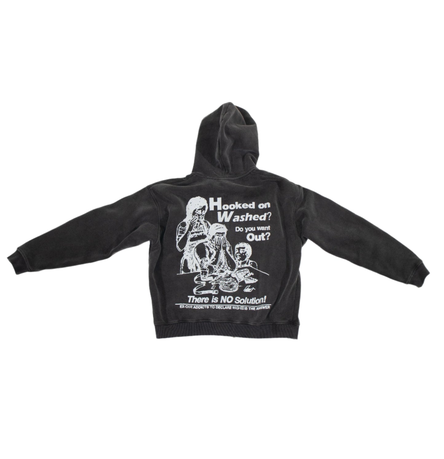 HOOKEDONWASHED - ZIP UP