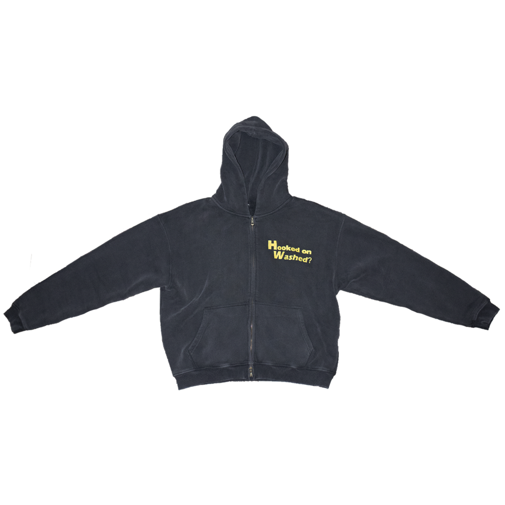 HOOKEDONWASHED - ZIP UP