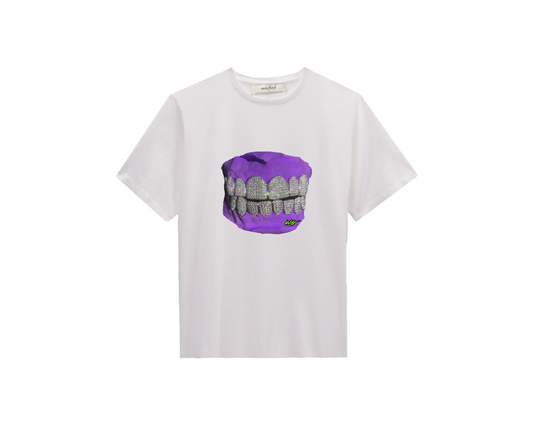 MOUTHWASHED TEE (PURPLE)